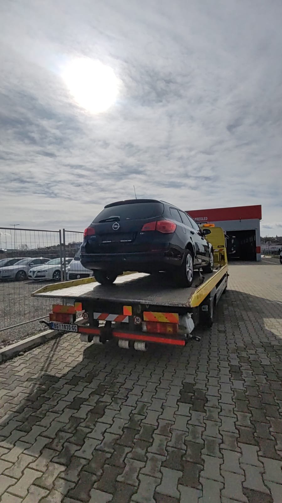 Šlep služba - Utovar vozila