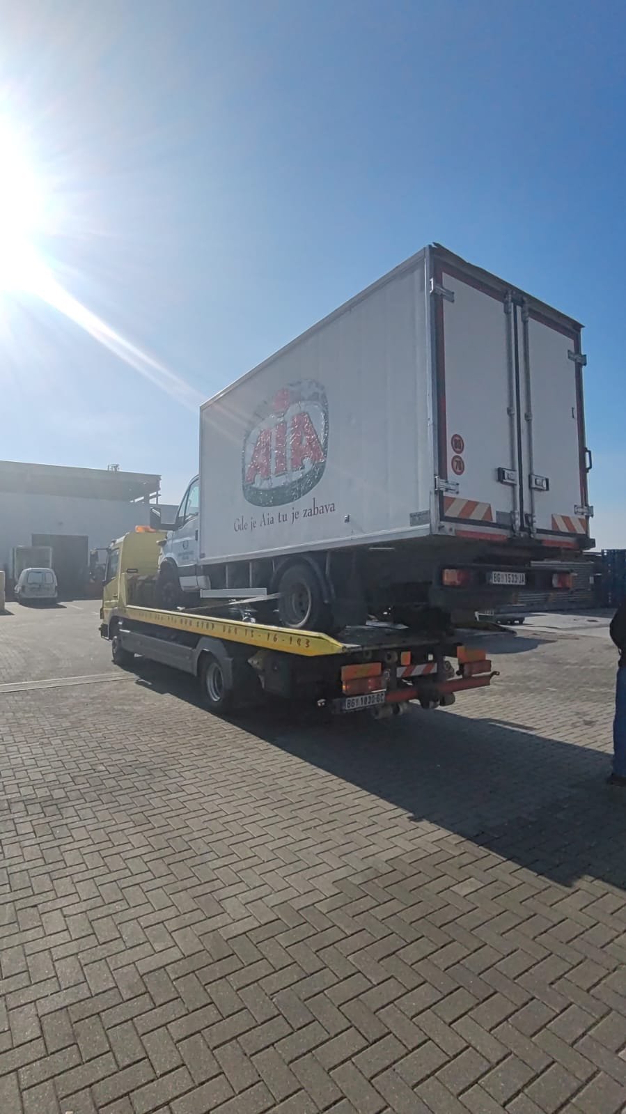 Šlep služba Božić vozilo